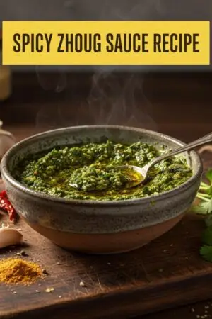 Spicy Zhoug Sauce Recipe