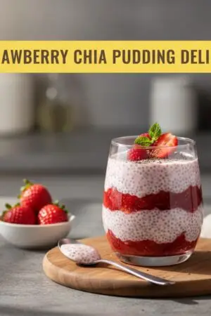 Strawberry Chia Pudding Delight