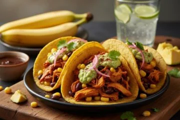 Sustainable Plantain Jackfruit Tacos