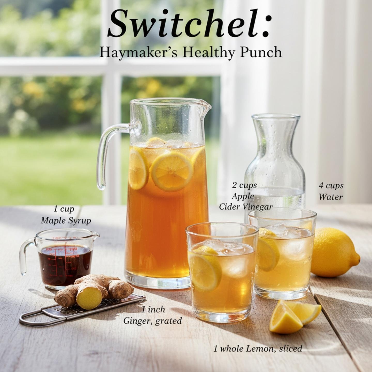 Switchel: Haymaker's Healthy Punch