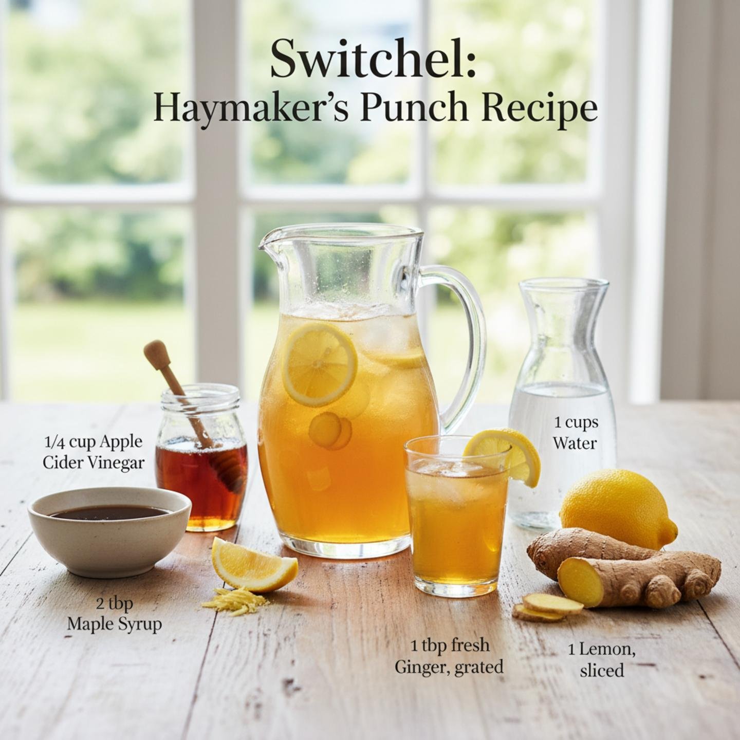 Switchel: Haymaker's Punch Recipe