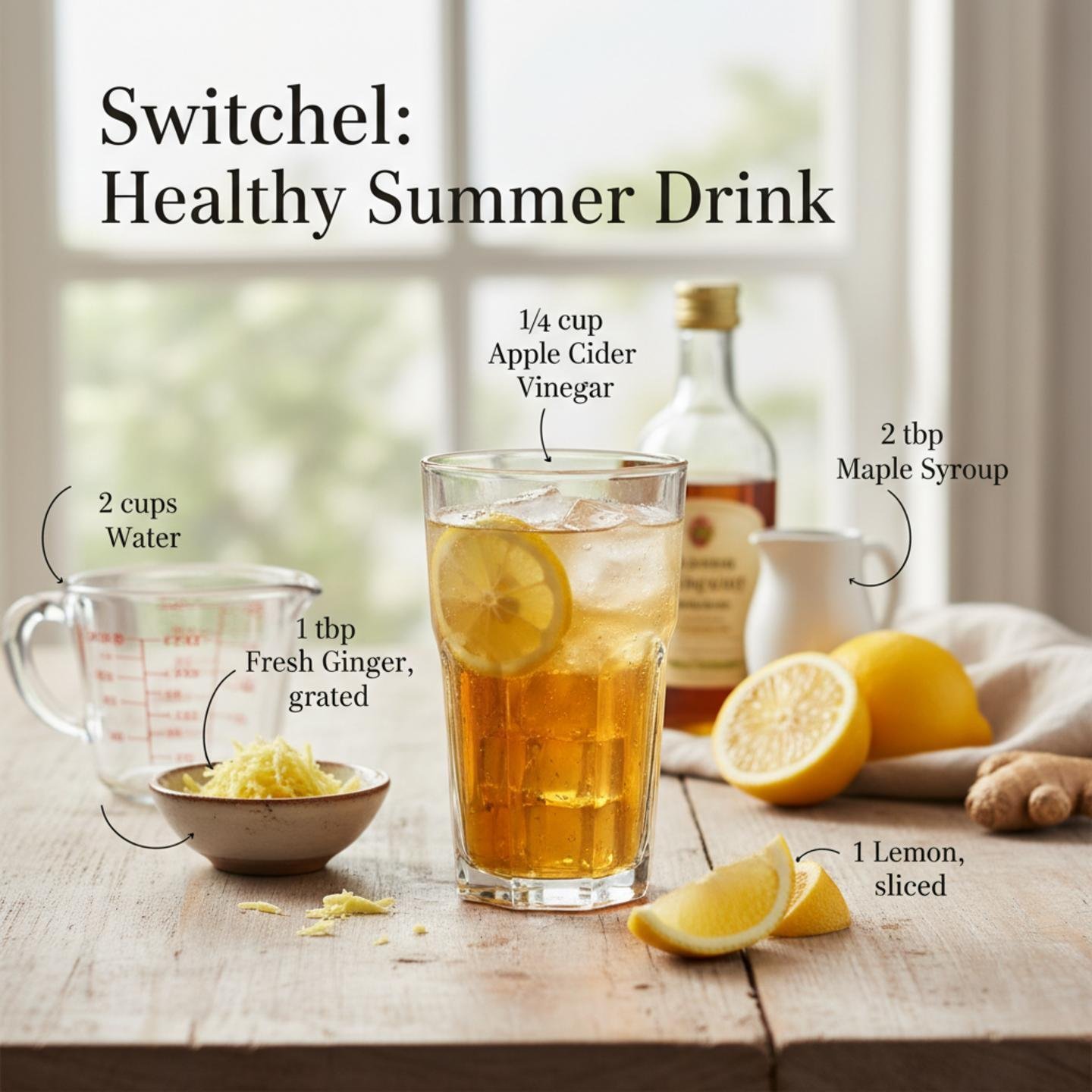Switchel: Healthy Summer Drink
