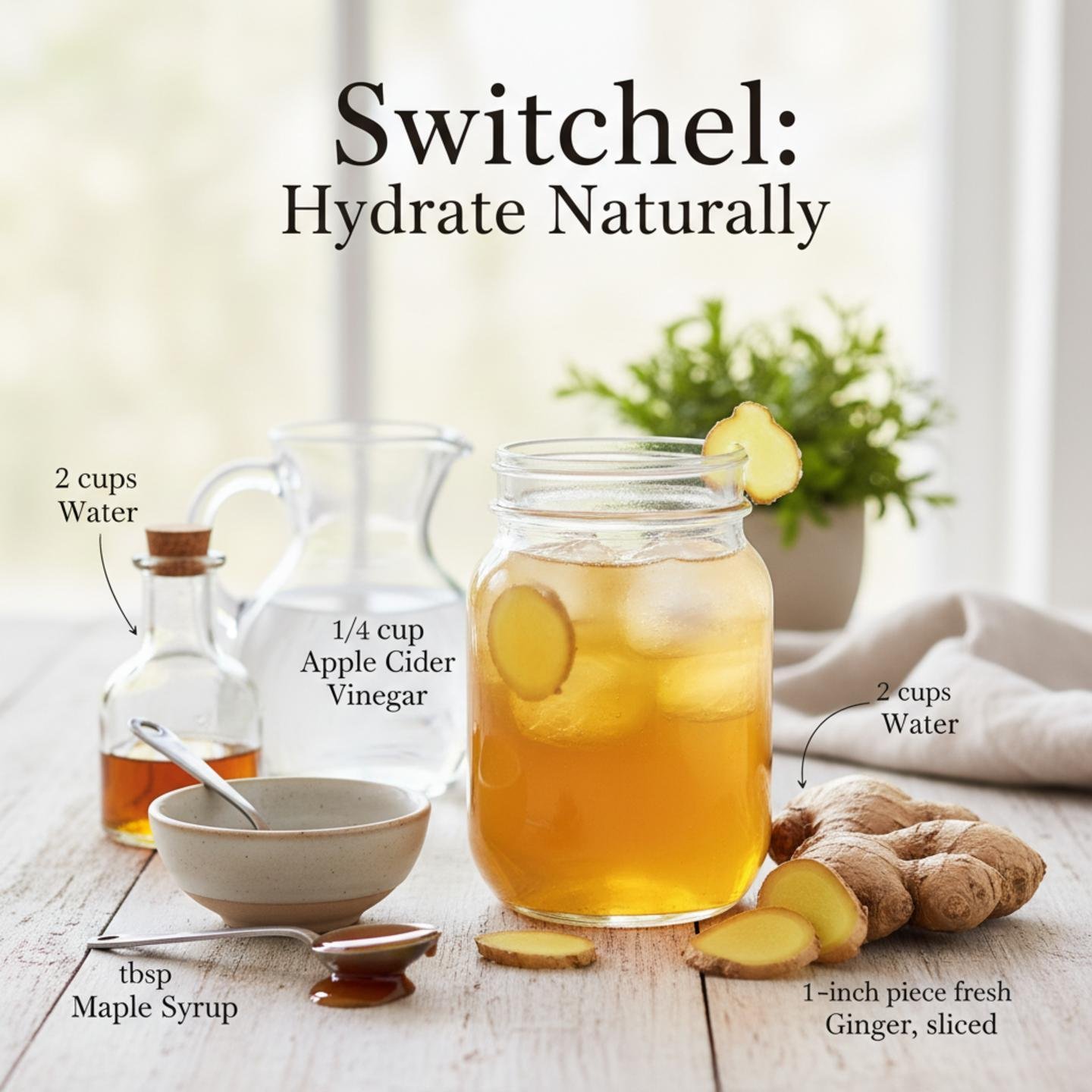 Switchel: Hydrate Naturally