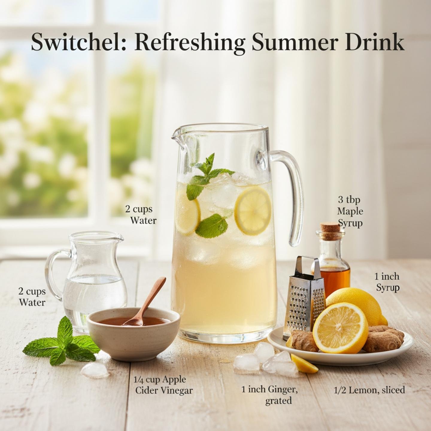 Switchel: Refreshing Summer Drink