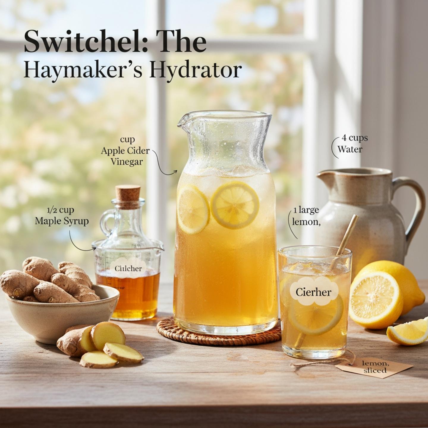 Switchel: The Haymaker's Hydrator