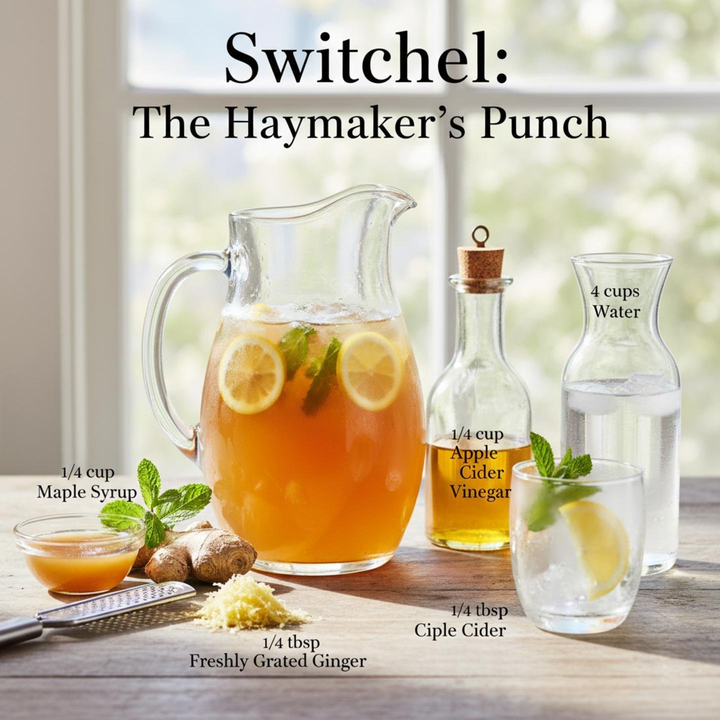 Switchel: The Haymaker's Punch