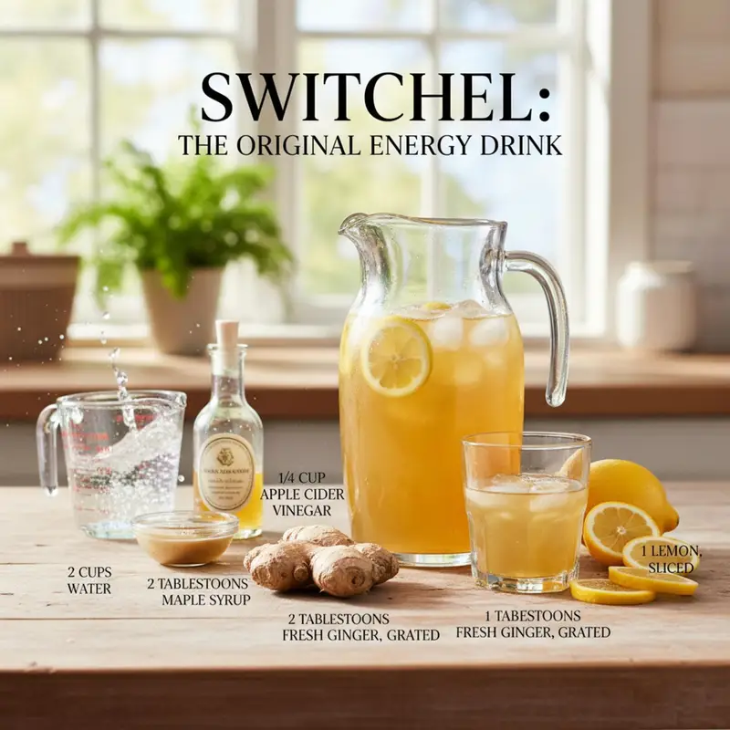 Switchel: The Original Energy Drink