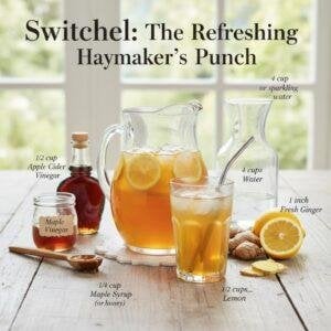 Switchel: The Refreshing Haymaker's Punch