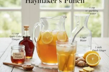 Switchel: The Refreshing Haymaker’s Punch