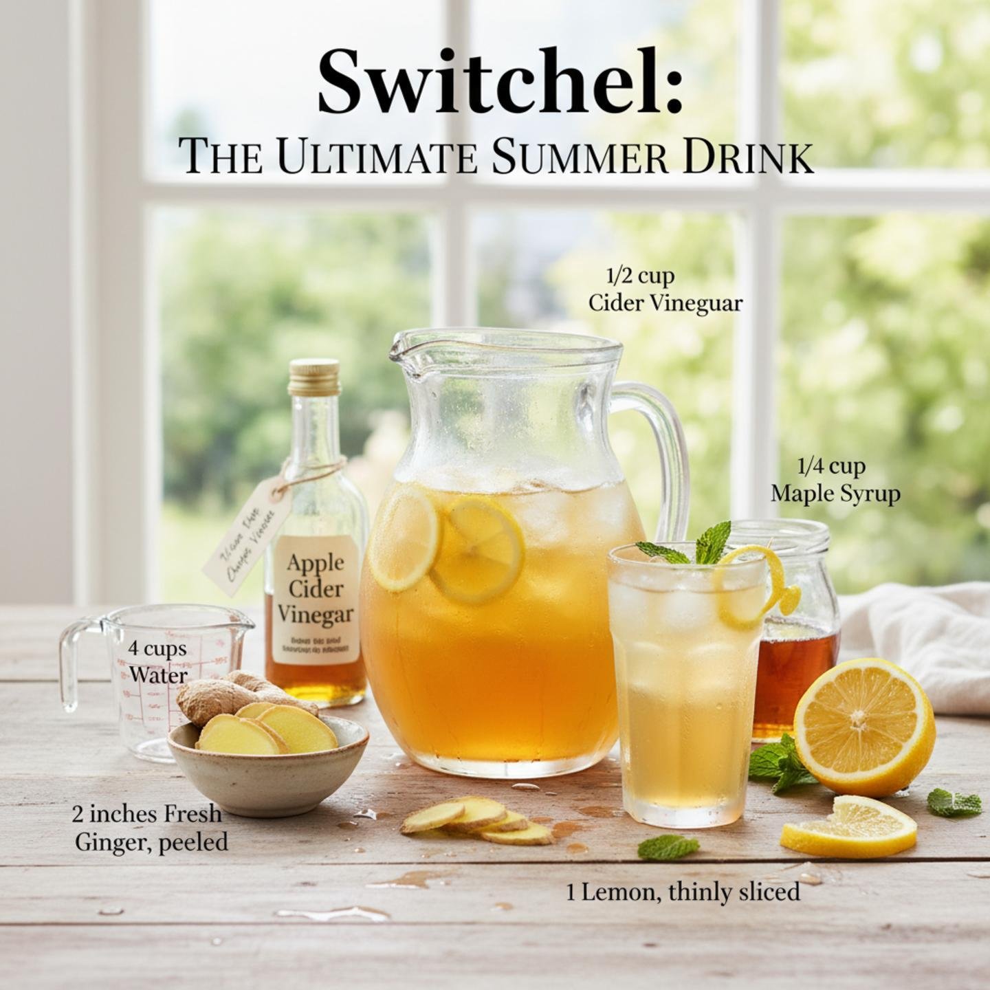 Switchel: The Ultimate Summer Drink