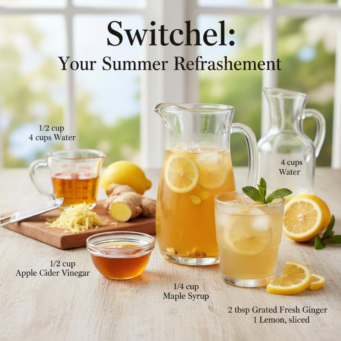 Switchel: Your Summer Refreshment