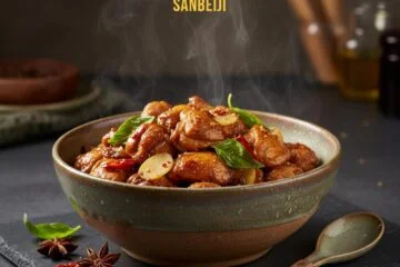 Taiwanese Three-Cup Chicken (Sanbeiji)