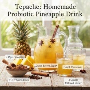 Tepache: Homemade Probiotic Pineapple Drink