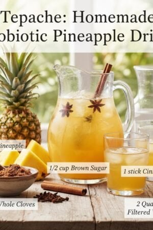 Tepache: Homemade Probiotic Pineapple Drink