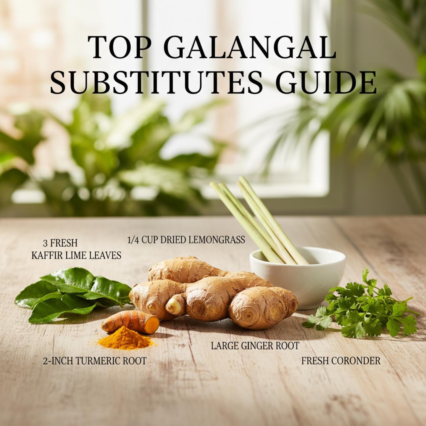 Top Galangal Substitutes Guide