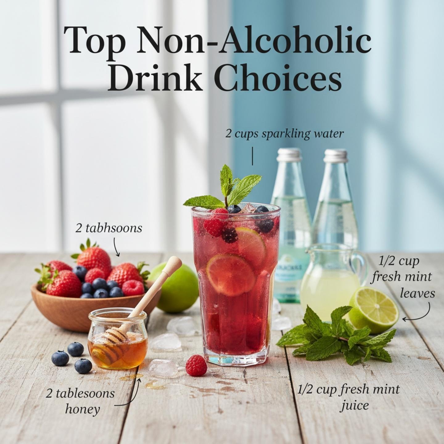 Top Non-Alcoholic Drink Choices