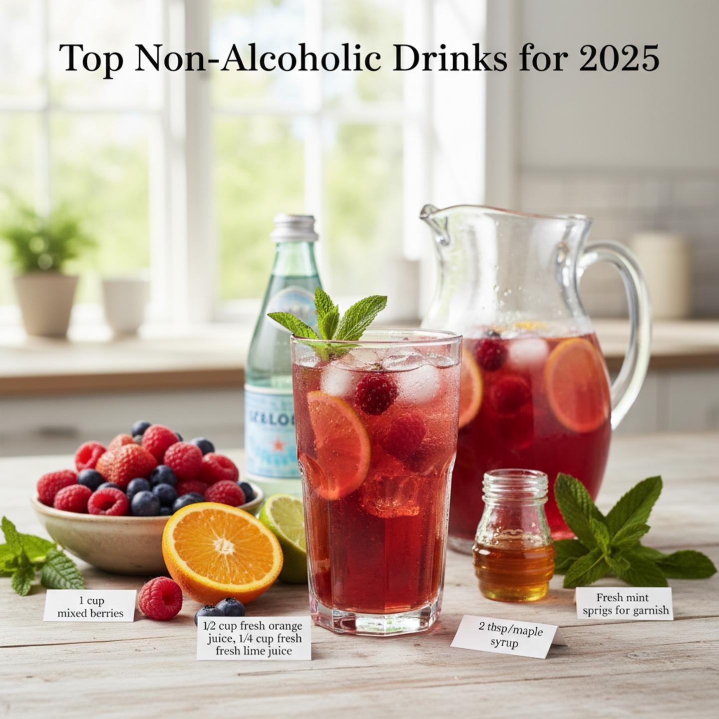 Top Non-Alcoholic Drinks for 2025