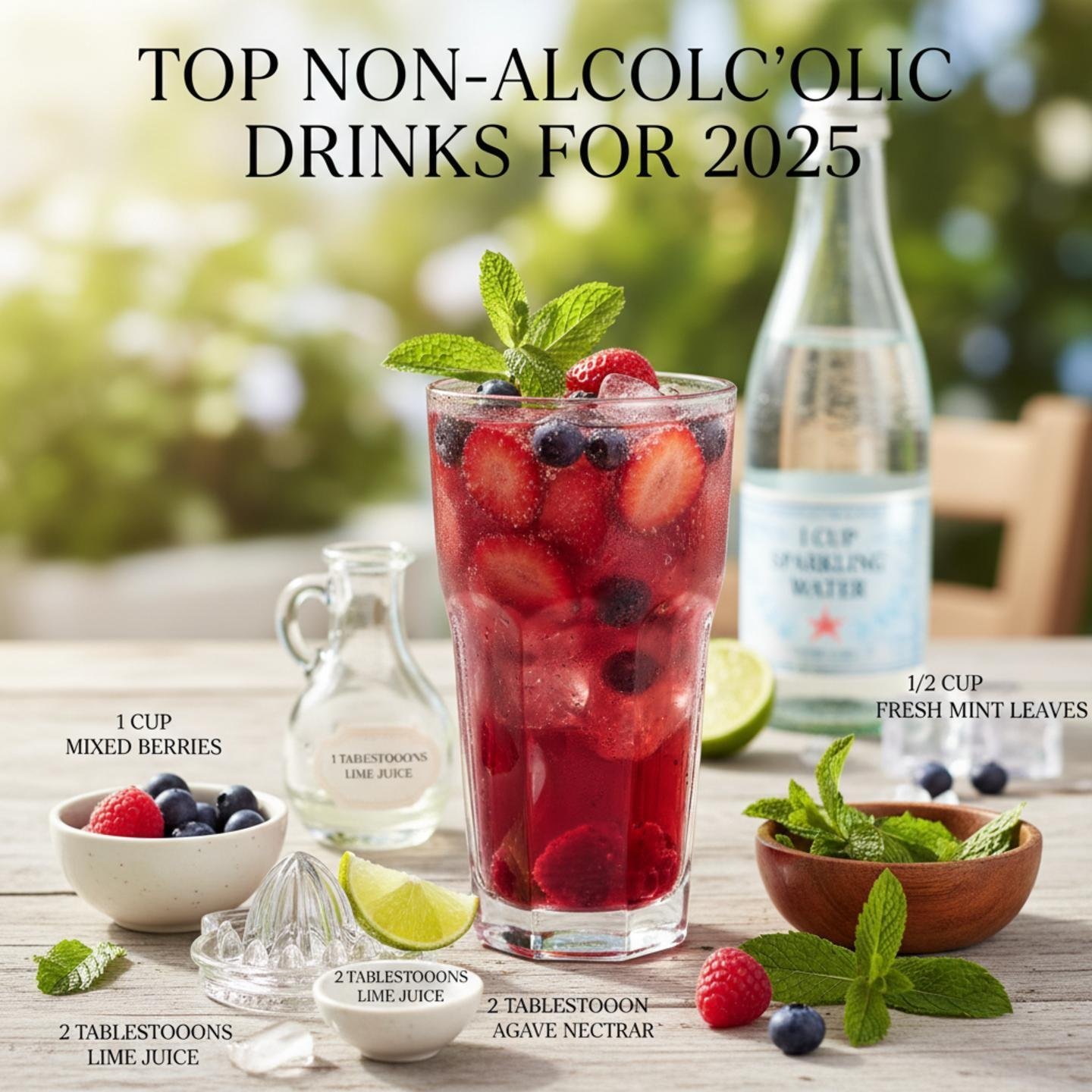 Top Non-Alcoholic Drinks for 2025