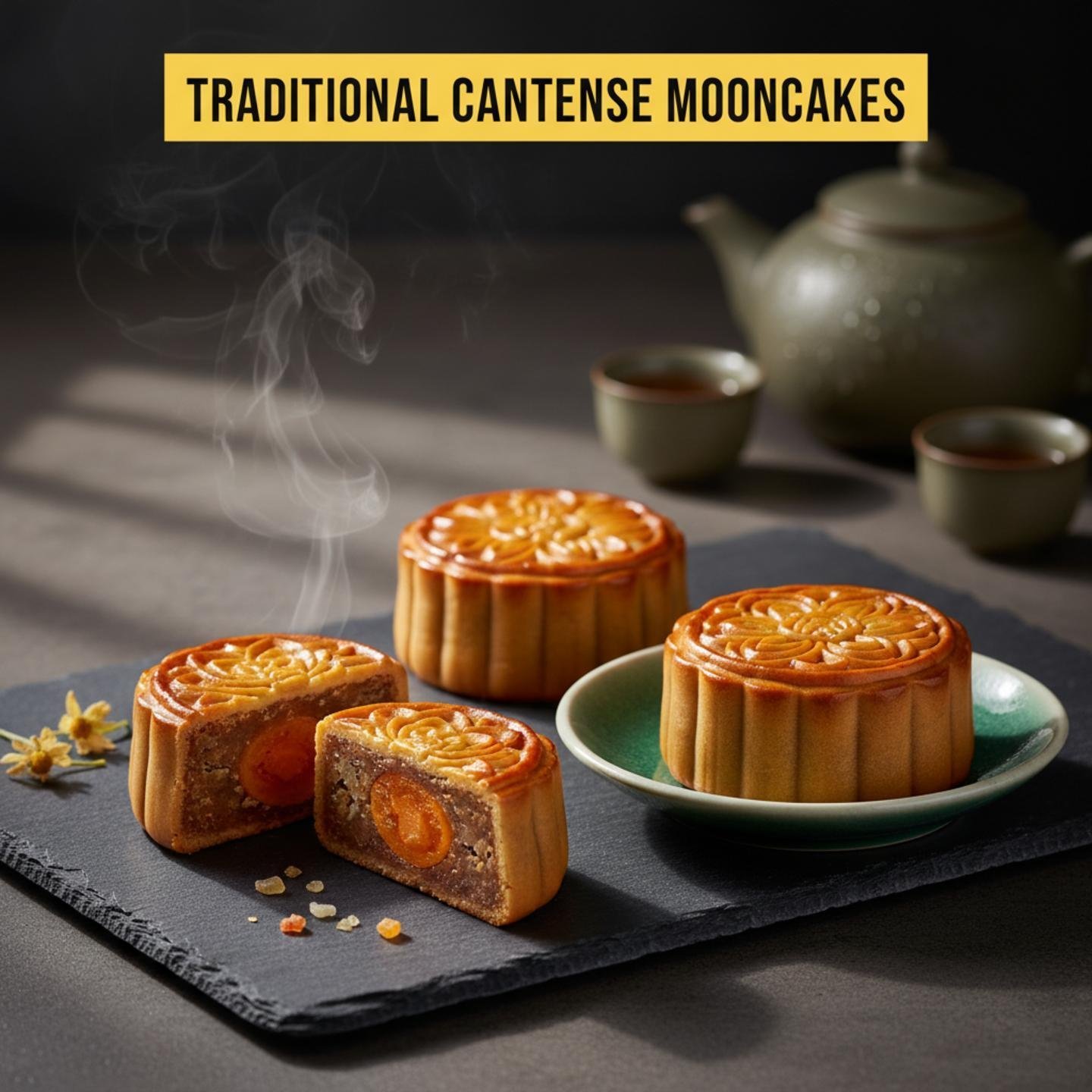 Traditional Cantonese Mooncakes