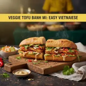 Veggie Tofu Banh Mi: Easy Vietnamese