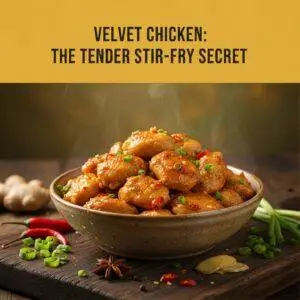 Velvet Chicken: The Tender Stir-Fry Secret
