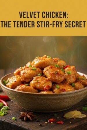 Velvet Chicken: The Tender Stir-Fry Secret