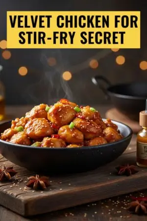 Velvet Chicken for Stir-Fry Secret