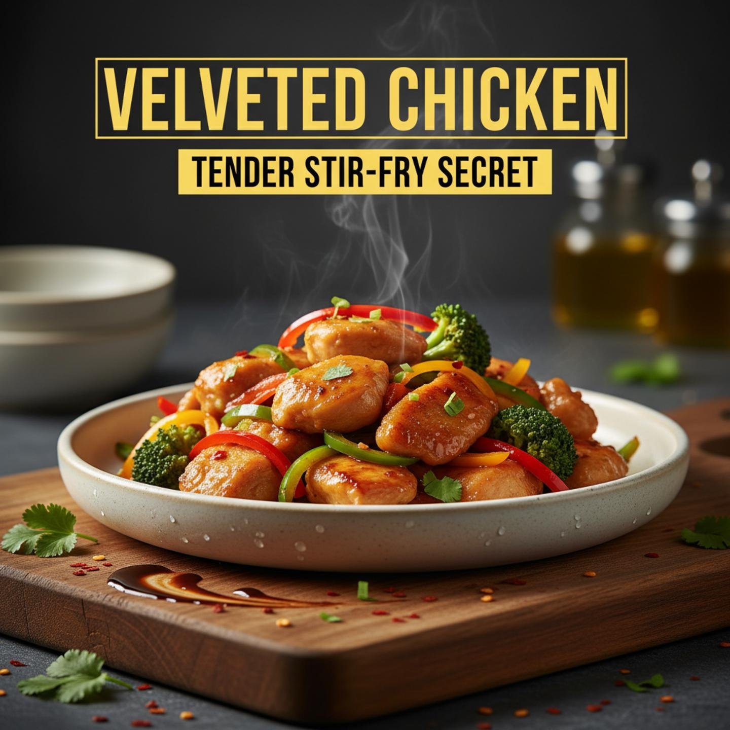 Velveted Chicken: Tender Stir-Fry Secret