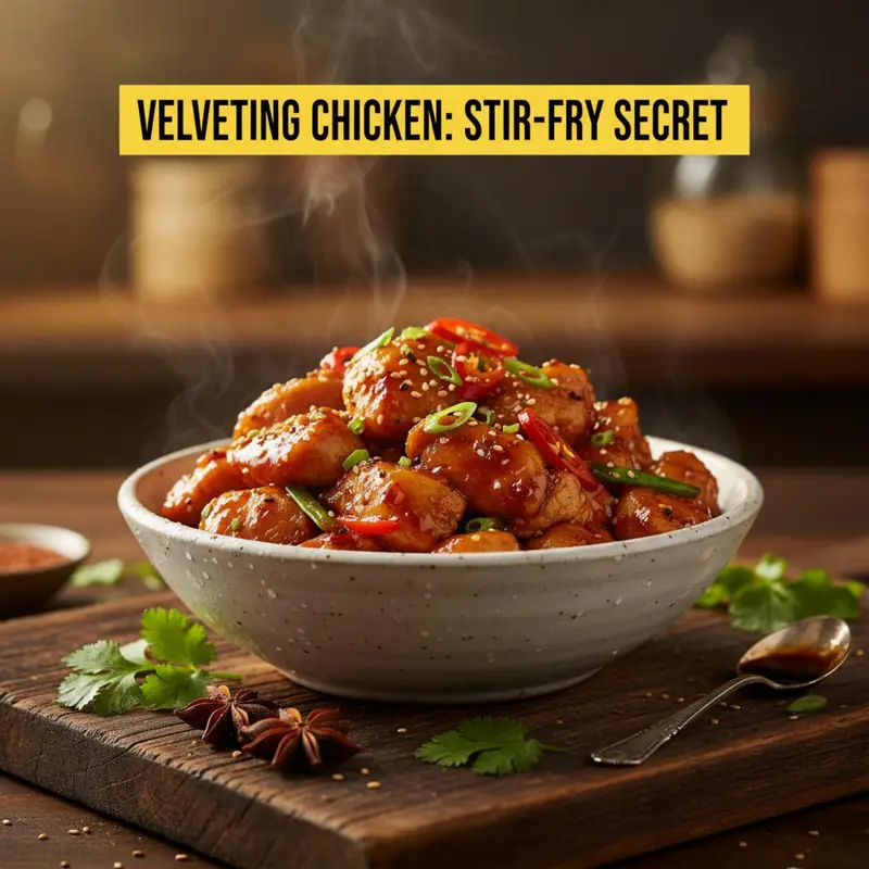 Velveting Chicken: Stir-Fry Secret