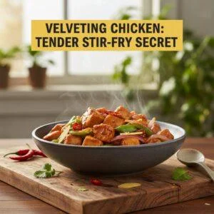 Velveting Chicken: Tender Stir-Fry Secret