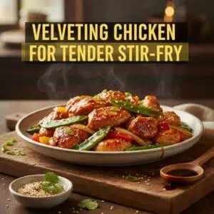 Velveting Chicken for Tender Stir-Fry