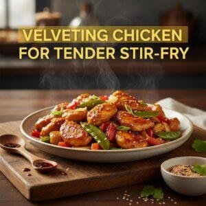 Velveting Chicken for Tender Stir-Fry