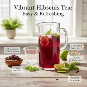 Vibrant Hibiscus Tea: Easy & Refreshing