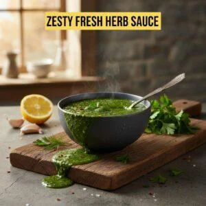 Zesty Fresh Herb Sauce