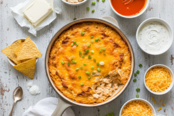 1 Ultimate Buffalo Chicken Dip for Game Day