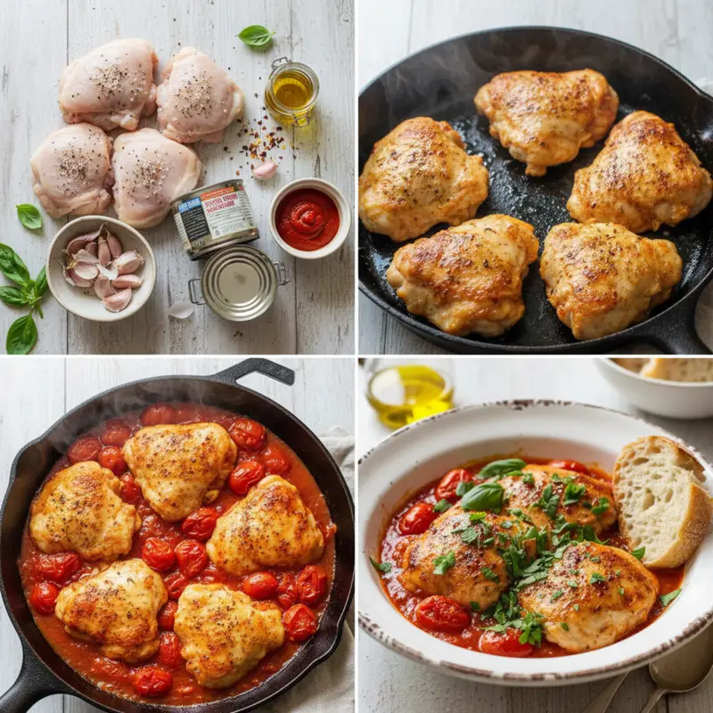 1 Spicy Italian Chicken Arrabiata (Angry Chicken)