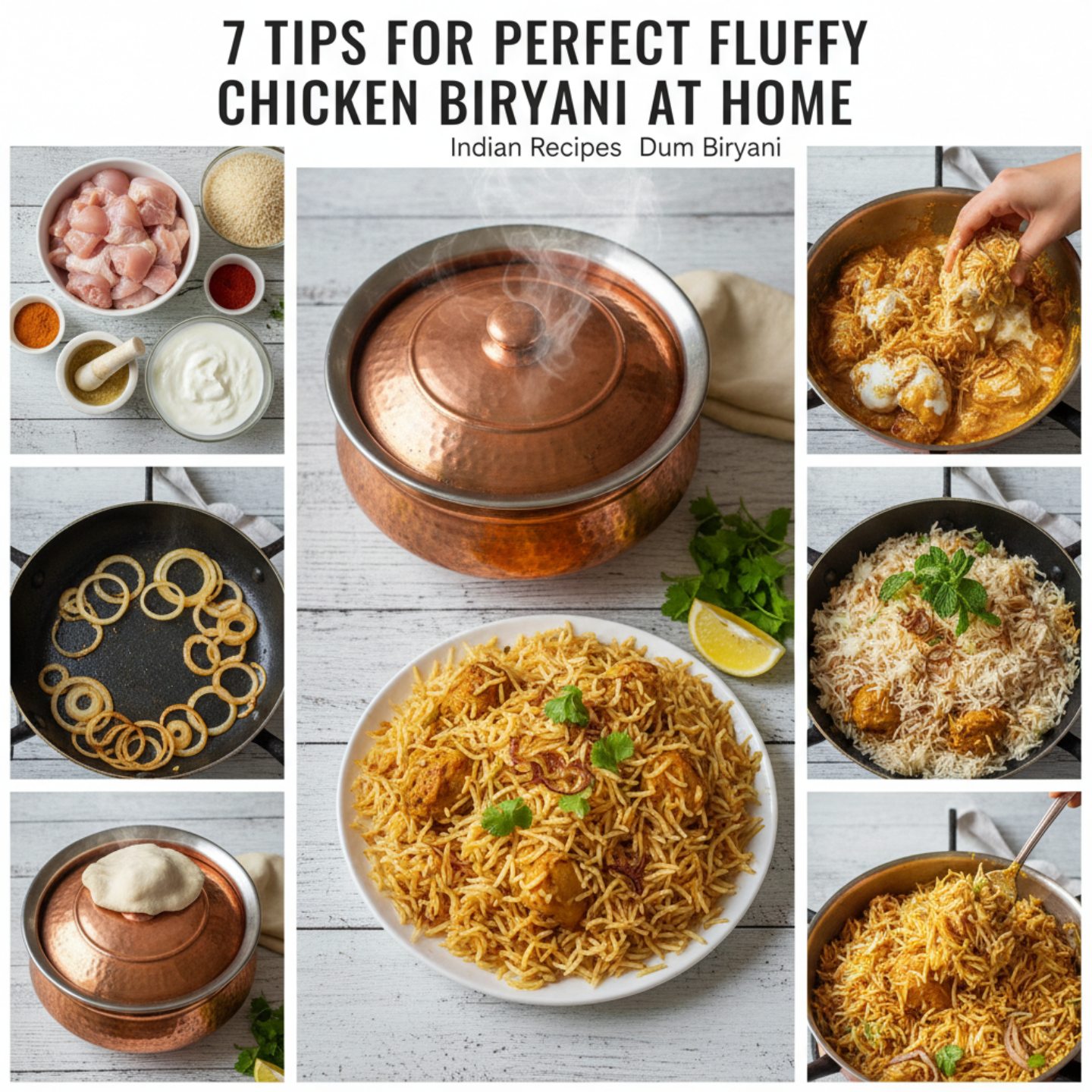 7 Tips for Perfect Fluffy Chicken Biryani at Home