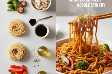 5 Minute Chicken Lo Mein Noodle Stir Fry Recipe