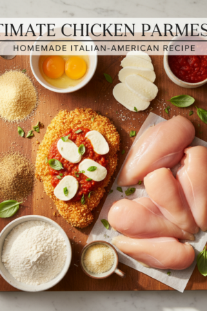 1 Ultimate Crispy Chicken Parmesan Recipe