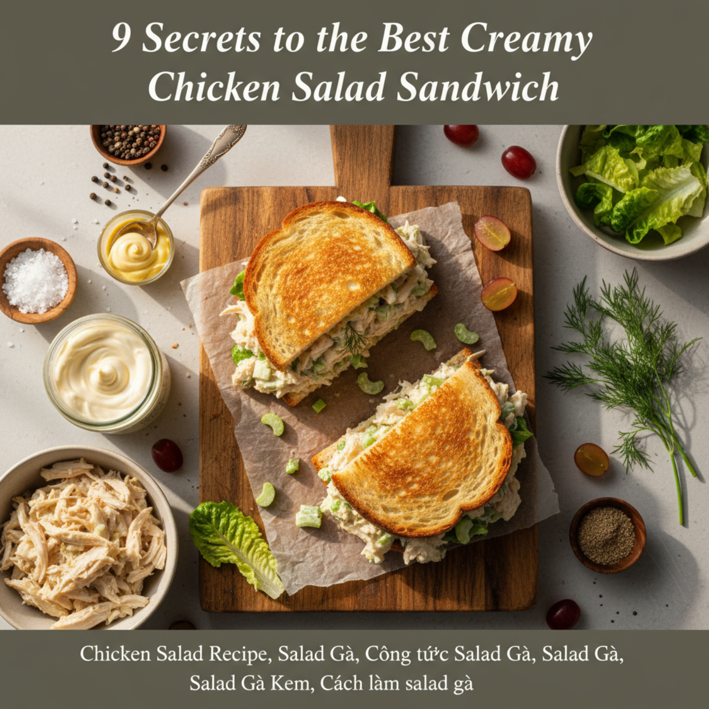 9 Secrets to the Best Creamy Chicken Salad Sandwich