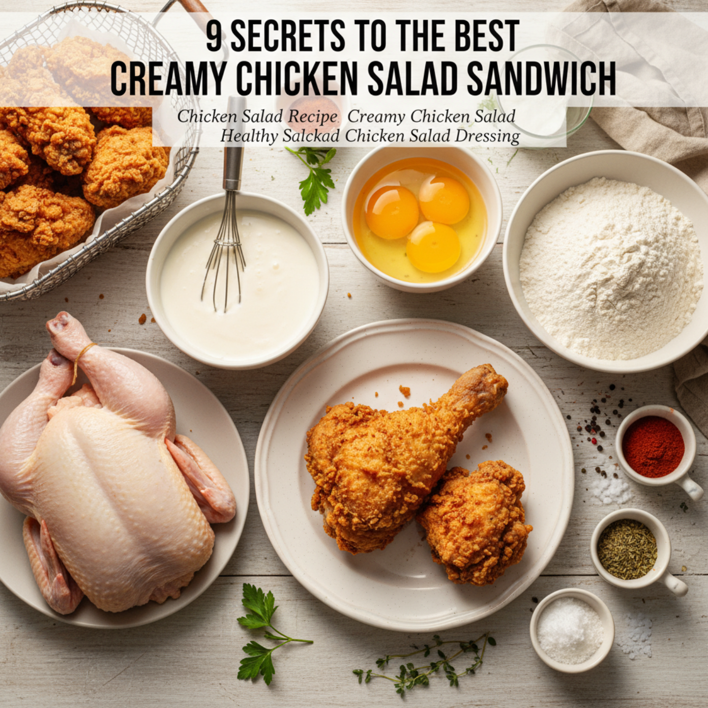 9 Secrets to the Best Creamy Chicken Salad Sandwich