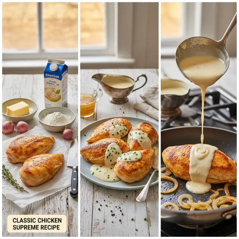 1 Retro Creamy Chicken Supreme Recipe (Classic)