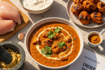 1 Restaurant Style Chicken Tikka Masala (Creamy)