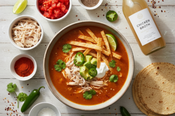 7 Minute Prep Chicken Tortilla Soup (Authentic Taste)