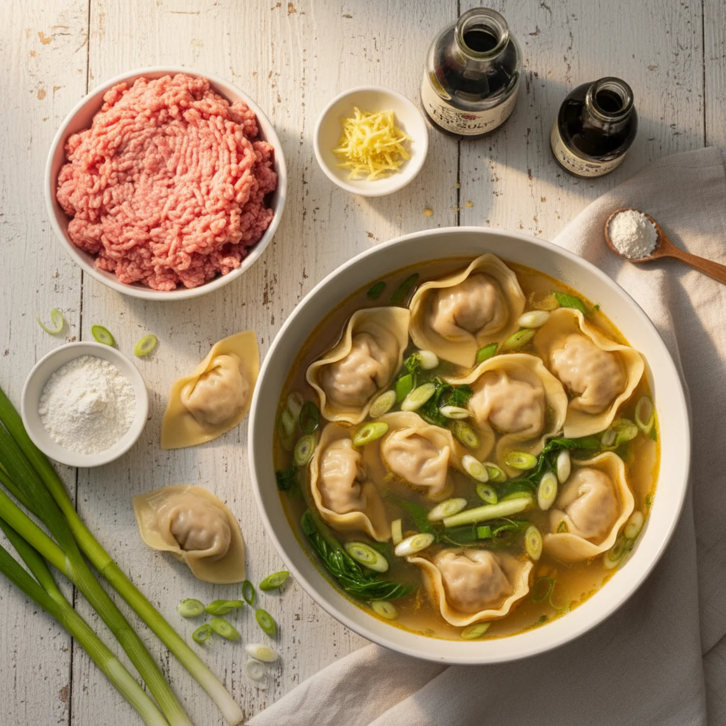 1 Authentic Chicken Wonton Soup (Better Than Takeout)