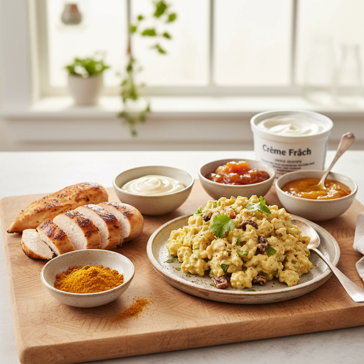 1 Royal Creamy Coronation Chicken Salad Recipe