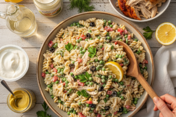 1 Creamy Chicken Pasta Salad Recipe for Potlucks