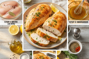 1 Secret to Juicy Oven Baked Chicken Breasts Every Time