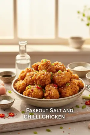 1 Fakeout Salt and Chilli Chicken (Better Than Takeout)